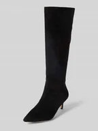 Kalosze damskie - Kozaki ze skóry naturalnej na szpilce model ‘Mckay’ - miniaturka - grafika 1