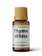 Aromaterapia - Olejek eteryczny TYMIANKOWY, TYMIANEK BIAŁY organiczny - ból gardła - miniaturka - grafika 1
