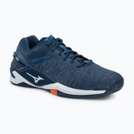 Piłka ręczna - Buty do piłki ręcznej męskie Mizuno Wave Stealth Neo granatowe X1GA200021 44.5 eu - miniaturka - grafika 1