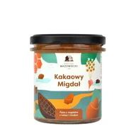 Słodkie kremy i masła - Kakaowy Migdał - pasta z migdałów z kakao i miodem / Bartnik Mazowiecki - miniaturka - grafika 1