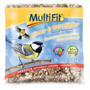MultiFit Pokarm ziarnisty i miękki 2,5 kg - Karma dla ptaków - miniaturka - grafika 1