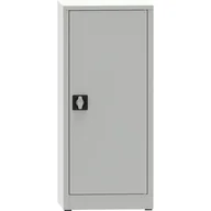 Pozostałe wyposażenie warsztatu - PARTNER B2B Warsztatowa szafa półkowa na narzędzia KOVONA, 2 półki, spawana, 508 x 400 x 1150 mm, szara 178620 - miniaturka - grafika 1