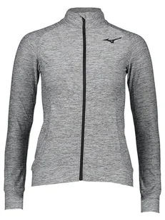 Mizuno Kurtka sportowa w kolorze szarym - Kurtki i kamizelki sportowe damskie - miniaturka - grafika 1