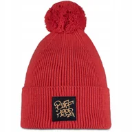 Czapki dla dzieci - Czapka dziecięca Buff Knitted Beanie Deik Orange Red one size - miniaturka - grafika 1