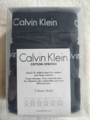 Majtki męskie - Calvin Klein Majtki Bokserki czarny 3-pack 3 sztuki rozmiar M - miniaturka - grafika 1