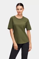 Koszulki sportowe damskie - Koszulka damska Alpinus Tulamba khaki - miniaturka - grafika 1