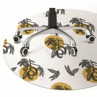 Podnóżki, podpórki, podkładki - Podkładka pod krzesło obrotowe Mango fi100 cm - miniaturka - grafika 1