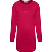 Bluzy dla dziewczynek - CALVIN KLEIN JEANS Bluza | Longline Fit - miniaturka - grafika 1