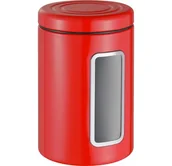 Pojemniki kuchenne - Wesco - Pojemnik z okienkiem CL 2L czerwony - miniaturka - grafika 1