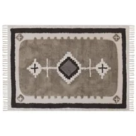 Dywany - Dywan Bawełniany 160 X 230 Cm Beżowy Geyve - miniaturka - grafika 1