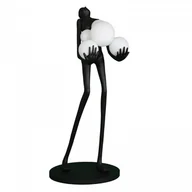 Lampy stojące - Lampa podłogowa woman czarna 180 cm kod: F9312 - miniaturka - grafika 1