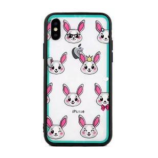 Beline Etui Hearts iPhone 5/5S/SE wzór 2 clear (rabbits) - Etui i futerały do telefonów - miniaturka - grafika 1