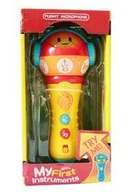 Instrumenty muzyczne dla dzieci - ASKATO Mikrofon na baterie GXP-681162 - miniaturka - grafika 1