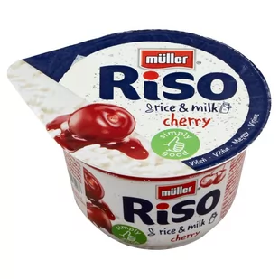 Müller Riso Deser mleczno-ryżowy z sosem wiśniowym 200 g - Desery mleczne - miniaturka - grafika 1