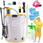 Plecaki - ﻿OPRYSKIWACZ PLECAKOWY Akumulatorowy ELEKTRYCZNY DUŻY 16L + Zestaw GRATISÓW - miniaturka - grafika 1