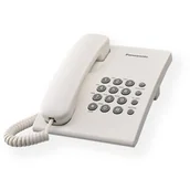 Telefony stacjonarne - Panasonic Corded KX-TS500FX 475 g, 150 x 200 x 96 mm, Biały ...nie z tej ziemi - OFERTY z KOSMOSU - miniaturka - grafika 1