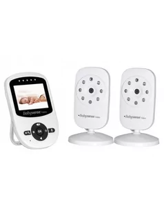 Babysense Niania elektroniczna V24 z 2 kamerami - Elektroniczne nianie i monitory oddechu - miniaturka - grafika 1