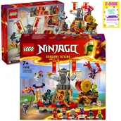 Klocki - LEGO NINJAGO - ARENA TURNIEJOWA 71818 KLOCKI PREZENT + EBOOK - miniaturka - grafika 1