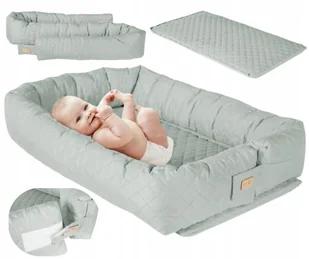 GNIAZDO KOKON NIEMOWLĘCE BABY LOUNGE 3W1 ŁÓŻECZKO DLA DZIECKA MATA DZECKO - Śpiworki dla dzieci - miniaturka - grafika 1