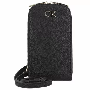 Calvin Klein Crossbody, czarny RE-LOCK - Etui i futerały do telefonów - miniaturka - grafika 1