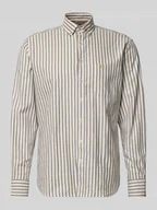 Koszule męskie - Koszula casualowa o kroju regular fit z kołnierzykiem typu button down - miniaturka - grafika 1