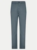 Spodnie męskie - Napapijri Chinosy M-Puyo NP0A4H98 Zielony Slim Fit - miniaturka - grafika 1