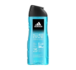 Adidas Ice Dive Żel pod prysznic 400ml Coty - Żele pod prysznic dla mężczyzn - miniaturka - grafika 1