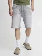 Spodenki męskie - Blend Szorty jeansowe 20713326 Szary Slim Fit - miniaturka - grafika 1
