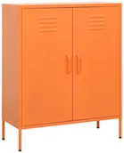 Szafy i regały magazynowe - Elior Pomarańczowa stalowa szafka z 2 półkami R3-Z71 - miniaturka - grafika 1