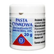 Problemy skórne - Pasta cynkowa 20g - miniaturka - grafika 1