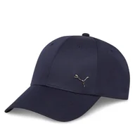 Czapki damskie - Czapka z daszkiem Puma Metal Ess 259940 Granatowy - miniaturka - grafika 1