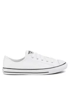 Trampki damskie - Converse Trampki Ctas Dainty Ox 564984C Biały - miniaturka - grafika 1