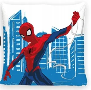SPIDERMAN poszewka na poduszkę jasiek 40x40 welurowa VELVET - Poszewki na poduszki - miniaturka - grafika 1