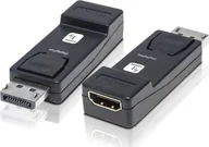 Złącza, przejściówki, adaptery - Techly Adapter AV Adapter - DisplayPort Stecker auf HDMI 4K 30Hz - miniaturka - grafika 1