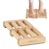 Masażery - 4Fizjo, drewniany masażer stóp, profilowany - miniaturka - grafika 1