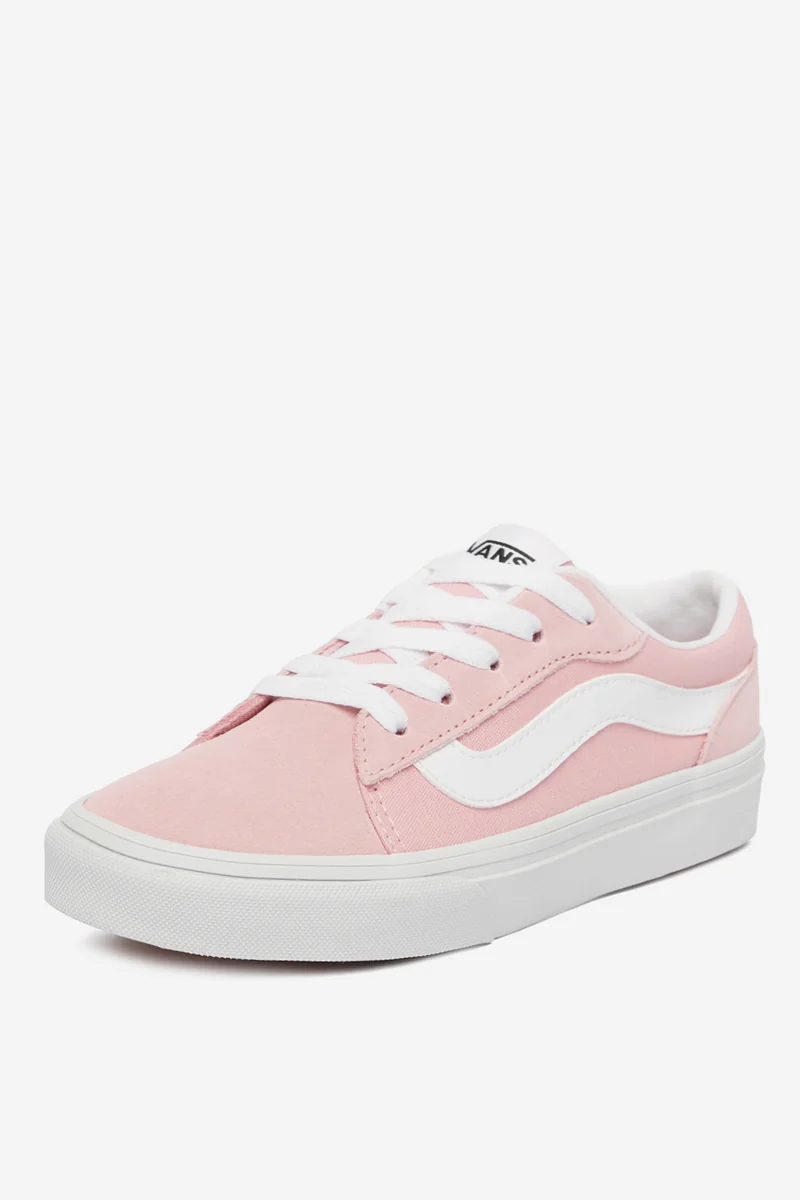 VANS RÓŻOWE TRAMPKI DZIECIĘCE Z BIAŁYM PASKIEM I PODESZWĄ 31,5 16LA