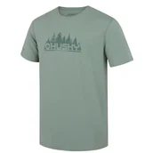 Koszulki sportowe męskie - Męska koszulka Husky Mertis M Rozmiar: XXL / Kolor: zielony - miniaturka - grafika 1