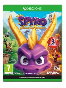 Spyro Reignited Trilogy (XBOX) - Gry Xbox One - miniaturka - grafika 1