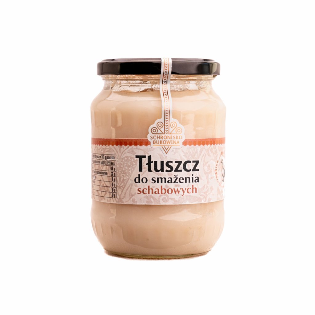 Tłuszcz do smażenia schabowych 580g - Schronisko Bukowina