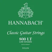 Struny gitarowe  - Hannabach 652368 Saiten für Klassik Gitarre Serie 800 Low Tension versilbert - 3er Bass 652368 - miniaturka - grafika 1