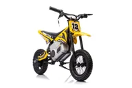 Pojazdy elektryczne dla dzieci - Motor Crossowy Na Akumulator A9901 Żółty 36V - miniaturka - grafika 1