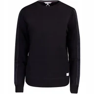 Bluzy damskie - TOMMY HILFIGER BLUZA DAMSKA TRACK TOP EXTRA SIZES CZARNA r.S - miniaturka - grafika 1