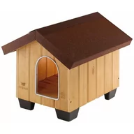 Legowiska dla psów - Ferplast Buda dla psa, Domus Mini, drewniana, 50x65x47,5 cm, 87000000 - miniaturka - grafika 1