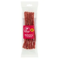 Kiełbasa i wędliny - Carrefour Targ Świeżości Kabanosy z boczkiem 50 g - miniaturka - grafika 1