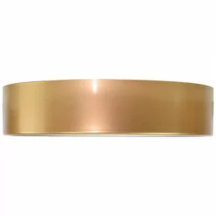 Złota lampa sufitowa 137623600158 okrągły plafon zewnętrzny - Lampy ogrodowe - miniaturka - grafika 1