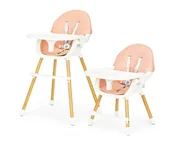 Krzesełka do karmienia - Ecotoys fotelik krzesełko do karmienia 2w1 - miniaturka - grafika 1