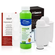Akcesoria i części do ekspresów do kawy - Zestaw Do Saeco Philips, Intenza+ 2 szt, Tabletki Czyszczące CA6704/60, Odkamieniacz Verde 250ml - miniaturka - grafika 1