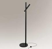 Lampy stojące - Shilo lampa podłogowa Yabu GU10 czarna 7876 - miniaturka - grafika 1
