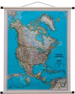 Mapy i plansze edukacyjne - National Geographic, Ameryka Północna Classic mapa ścienna polityczna, 1:14 009 001 - miniaturka - grafika 1
