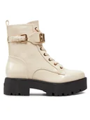 Botki damskie - Guess Botki Vaires FLTSOM PAT10 Beżowy - miniaturka - grafika 1